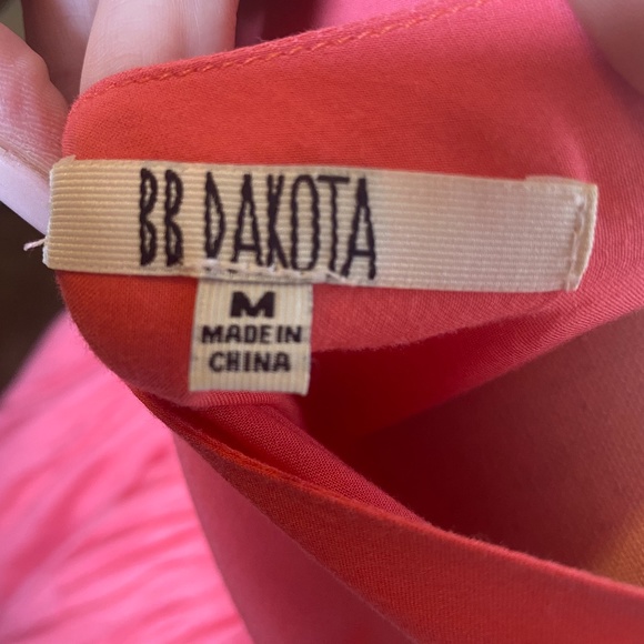 BB Dakota Elin Pleated Spaghetti Strap Dress - Picture 4 of 6